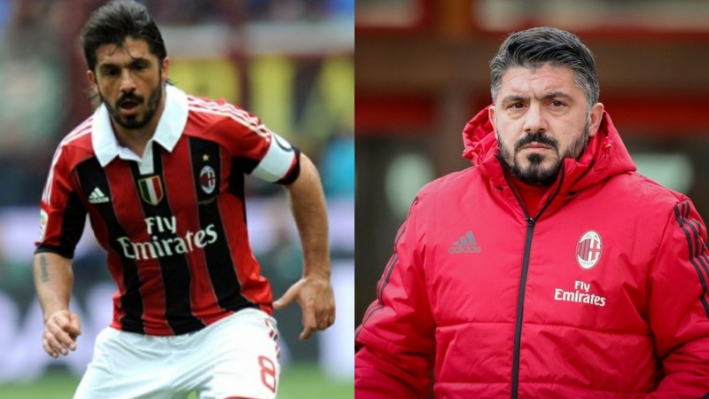 Gennaro Gattuso - Atual treinador do Napoli, tem muita identificação com o Milan e já foi treinador da equipe Rossonera. Com a camisa do rubro-negro de Milão, conquistou: Campeonato Italiano (2003–04 e 2010–11), Copa da Itália (2002–03), Supercopa da Itália (2004, 2011), Liga dos Campeões (2002–03, 2006–07), Supercopa da UEFA (2003 e 2007), Mundial da FIFA (2007).