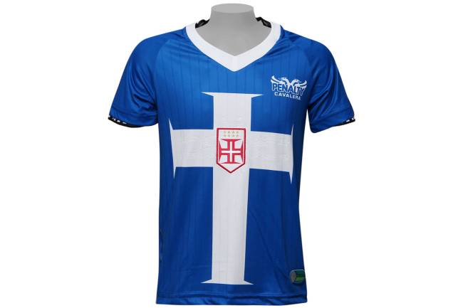 Em 2012, o símbolo com a Cruz de Cristo voltou a aparecer, desta vez em uma camisa azul.