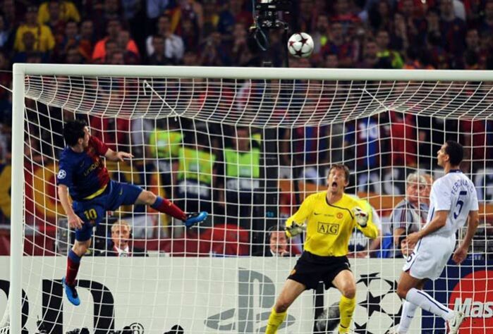 Em 27 de maio de 2009, o gol marcante foi feito de cabeça contra o goleiro holandês Van der Sar, após lindo passe do craque espanhol Xavi, no estádio Olímpico de Roma.