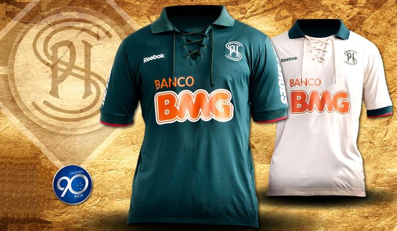 Você sabia que o Cruzeiro também já se chamou Palestra Itália? O monograma dos anos 20 e 30, quando o clube ainda se chamava assim, foi utilizado na camisa 3 de 2011.