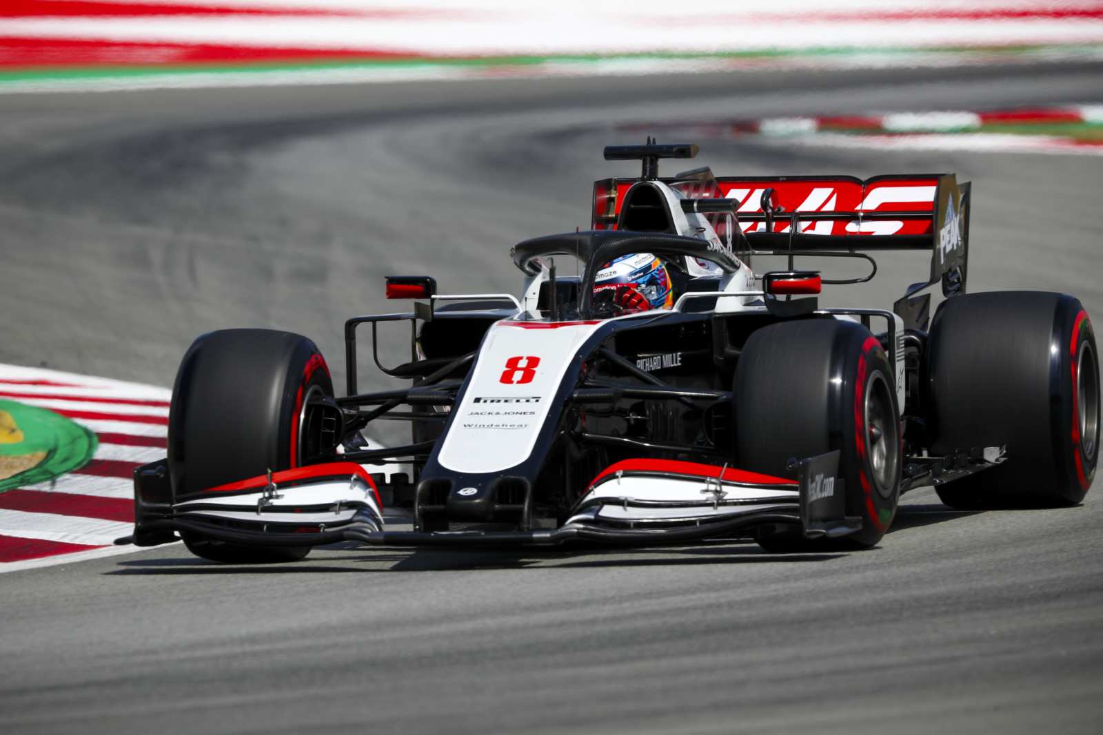 Romain Grosjean larga apenas em 17º no GP da Espanha de 2020