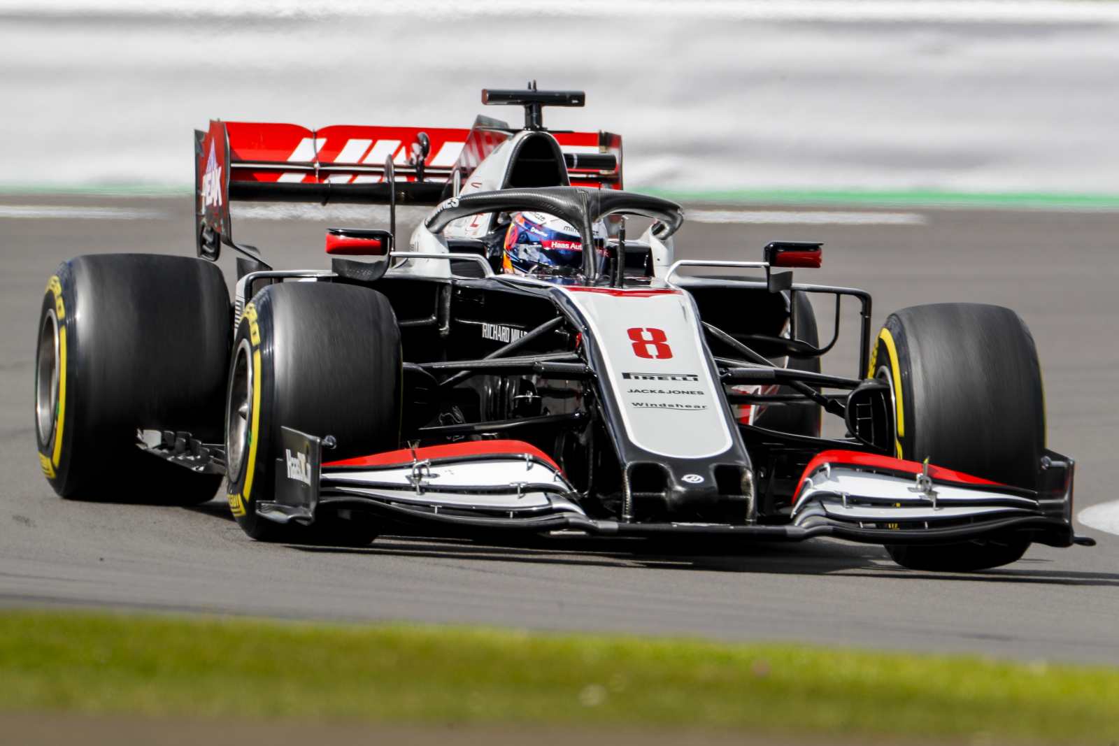Romain Grosjean novamente ficou no Q1 e larga em 17º no GP da Inglaterra