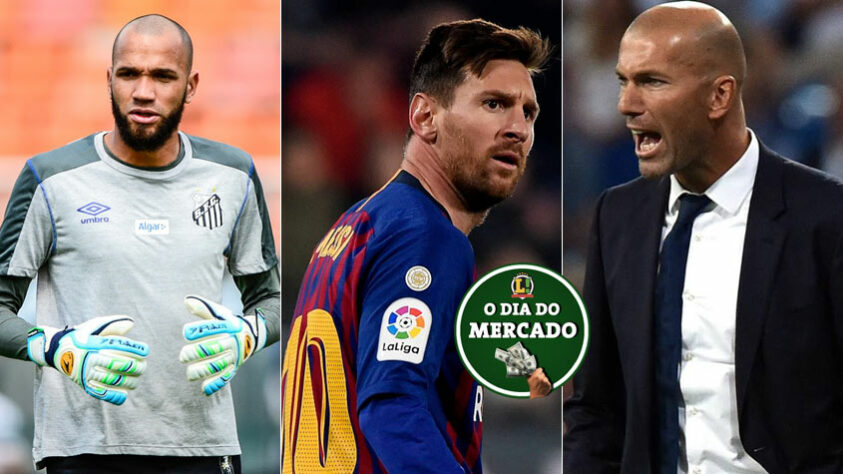 O mercado da bola continua agitado no mundo do futebol. A manhã desta terça-feira foi movimentada, com o goleiro Éverson recebendo decisão da Justiça, Messi podendo se transferir para a Inglaterra e o Real Madrid em crise financeira. Veja detalhes e também outras notícias!