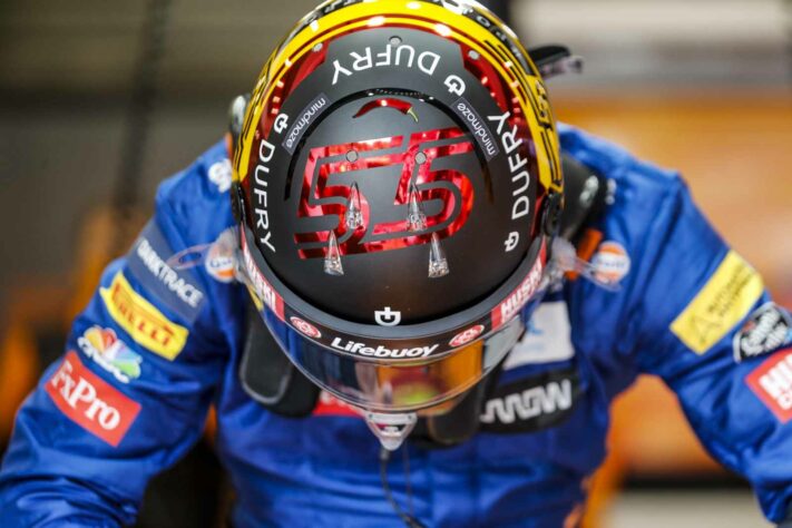 Carlos Sainz Jr. teve problemas no carro e sequer largou para o GP da Bélgica