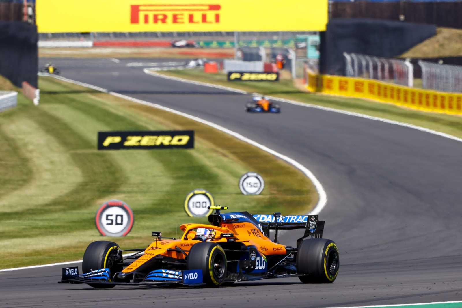 Lando Norris completou a corrida na nona posição, somando dois pontos 