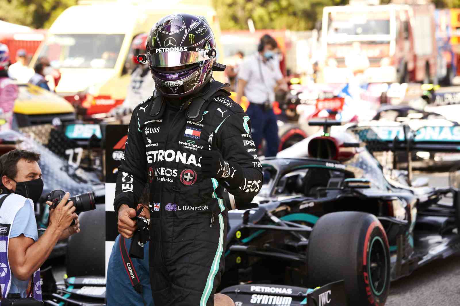 Lewis Hamilton conquistou a 92ª pole position na Fórmula 1