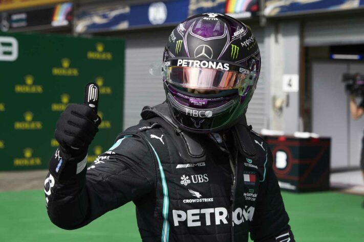 Lewis Hamilton sobrou no sábado em Spa (Foto: Mercedes)