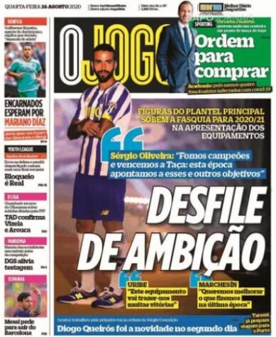O jogo (Portugal) – Os jornais portugueses deram pouco destaque, mas não deixaram de mencionar o desejo de saída de Messi.