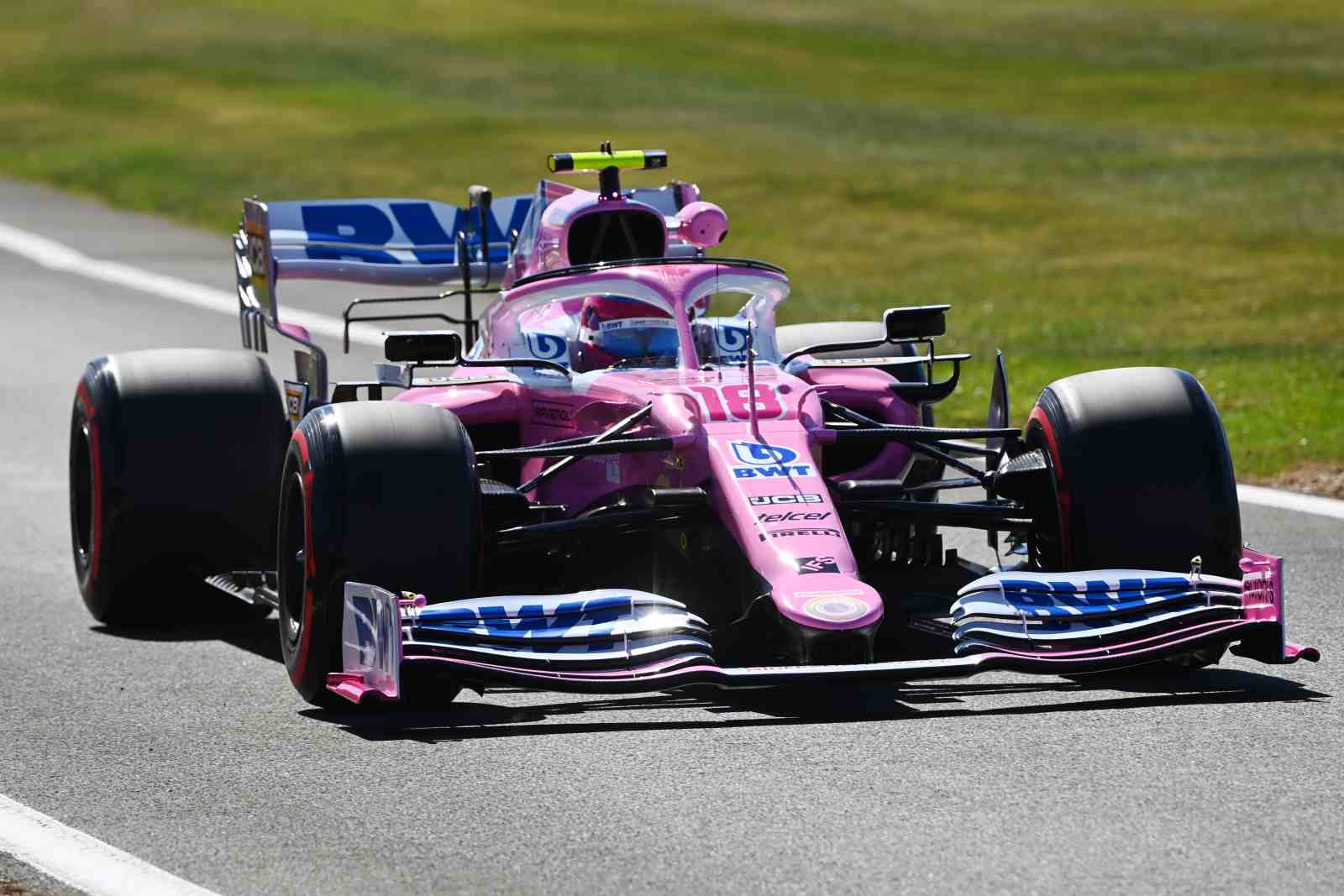 Lance Stroll ficou com o quinto melhor tempo no TL2