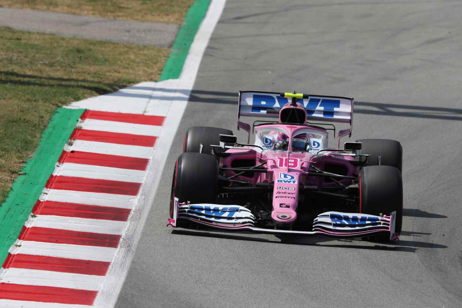 Lance Stroll fez boa corrida e terminou na quarta posição