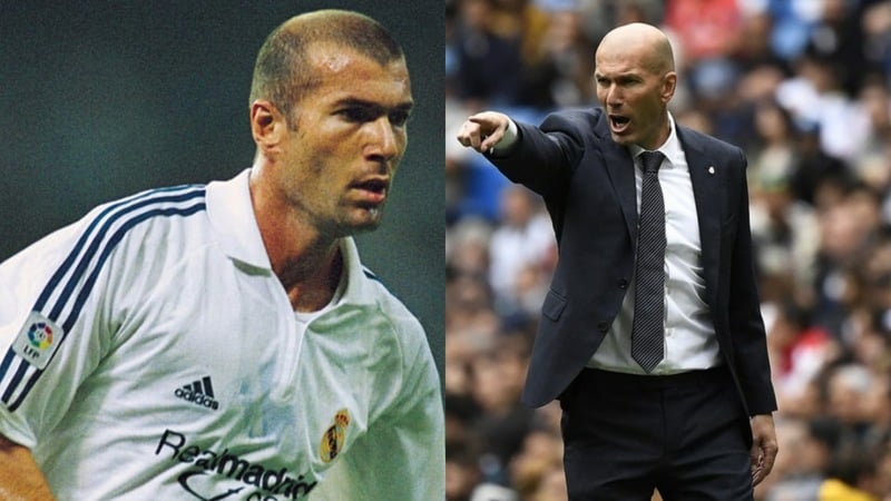 Zinédine Zidane - O atual treinador do Real Madrid foi um dos grandes ídolos do clube merengue nos anos 90/2000 e fez parte do time de Galáticos, que encantou o mundo. Como jogador merengue ele levantou o troféus de torneios como: Mundial (2002), Liga dos Campeões (2001–02), Supercopa da UEFA (2002) e Campeonato Espanhol (2002-03).