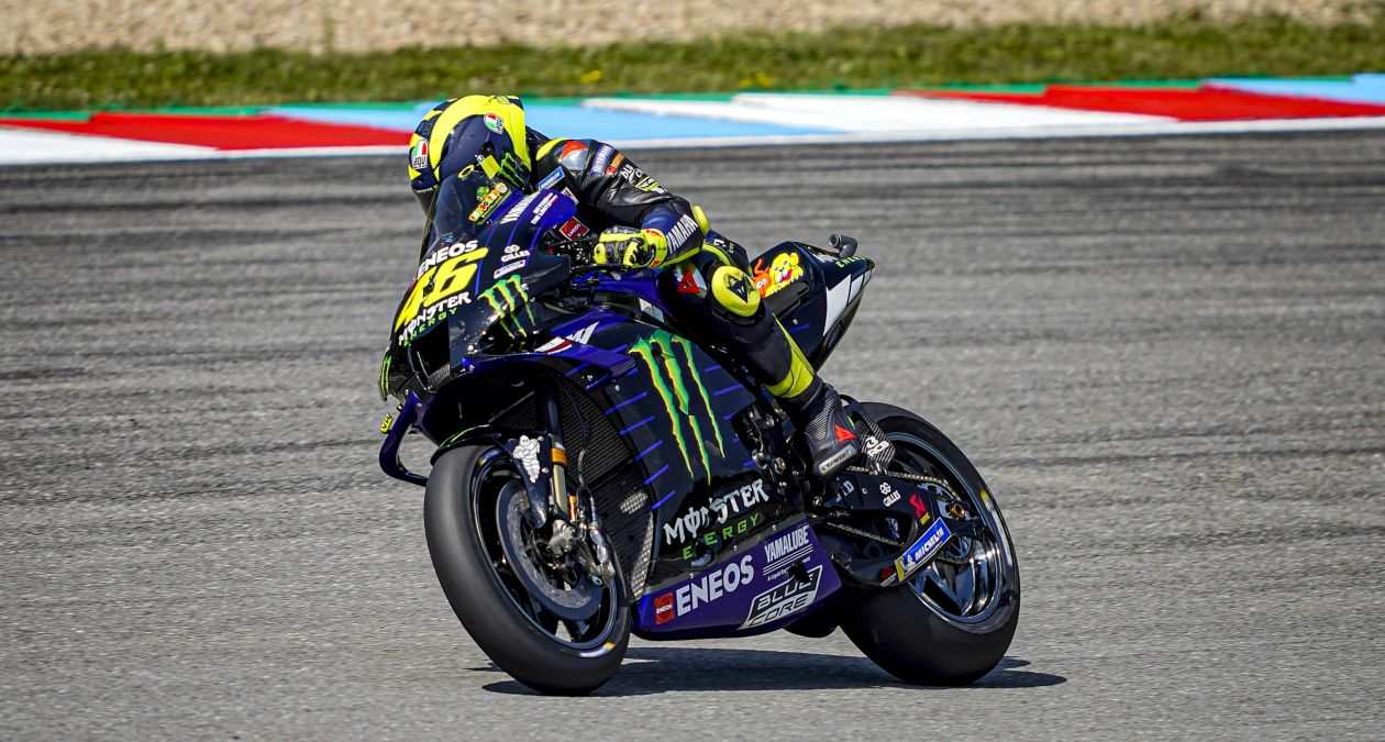 Valentino Rossi foi o décimo, 0s828 atrás do pole