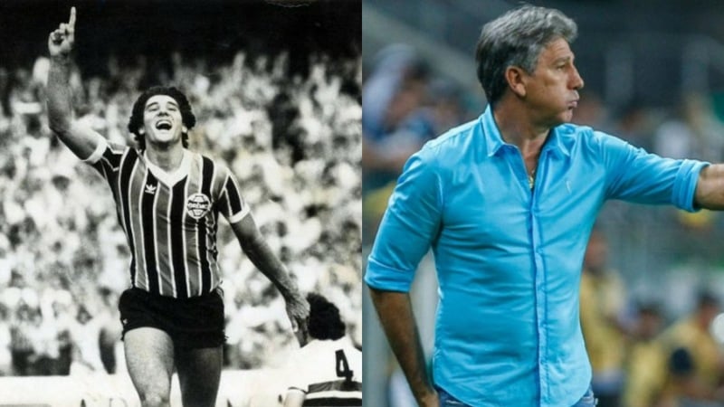 Renato Portaluppi - O atual treinador do Grêmio é o maior ídolo do clube e conquistou vários títulos com a camisa do imortal tricolor nos anos 80. No entanto, está nessa lista, pois também teve uma passagem pelo clube gaúcho durante os anos 90. Como jogador do Imortal Tricolor, conquistou títulos como: Mundial (1983), Libertadores da América (1983), Campeonato Gaúcho (1985 e 1986).
