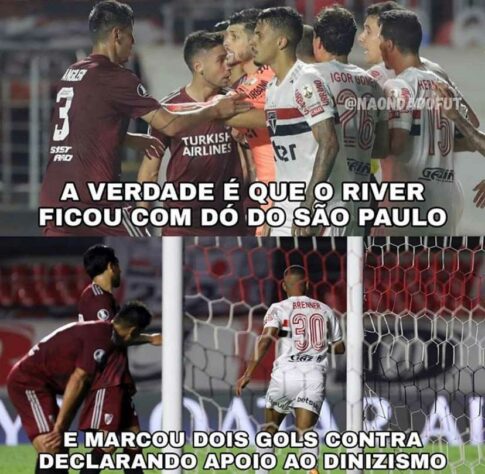 Libertadores: os melhores memes de São Paulo 2 x 2 River Plate