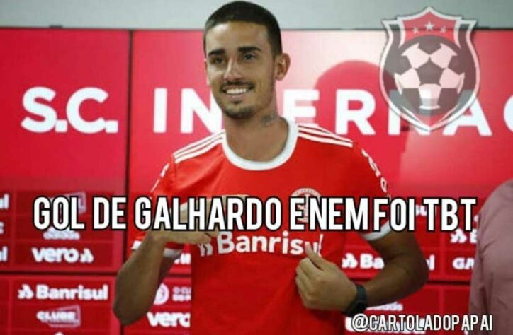 Com excelente início no Brasileirão, Thiago Galhardo ganha memes nas redes sociais