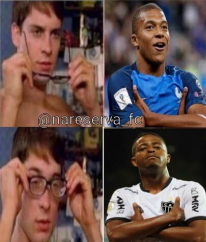 Memes: após segundo hat-trick consecutivo, Keno foi exaltado pelos torcedores do Atlético-MG.