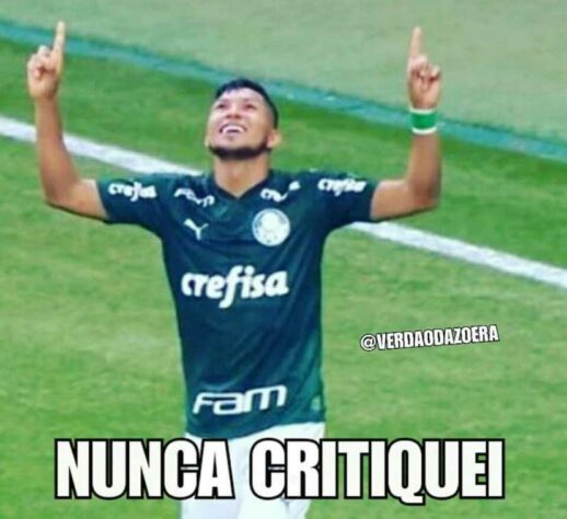 Primeiro gol de Rony com a camisa do Palmeiras rende memes nas redes sociais