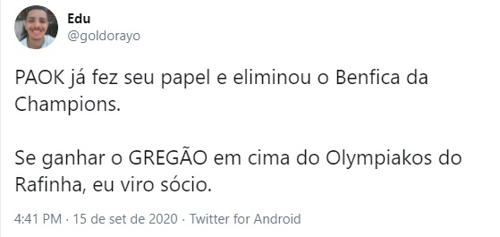 Champions League: Pedrinho e Jorge Jesus são alvo da zoeiras após eliminação do Benfica