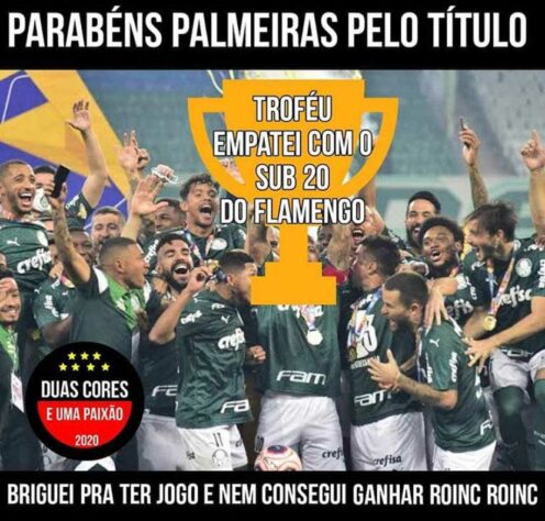 Confira os memes da vitória do Palmeiras sobre Flamengo - Gazeta Esportiva