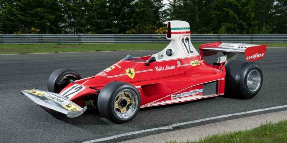 312T: em 1975, a Ferrari ofereceu um carro bastante superior aos demais a Niki Lauda, com o piloto conseguindo seu primeiro título