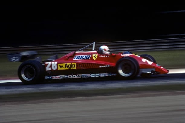 126C2: o carro de 1982 ficou marcado pela trágica morte de Giller Villeneuve no GP da Bélgica