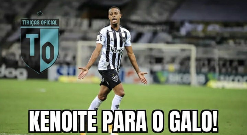 Memes: após segundo hat-trick consecutivo, Keno foi exaltado pelos torcedores do Atlético-MG.