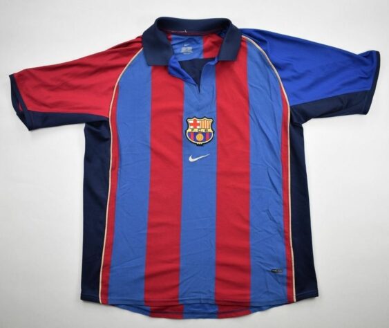 Camisa do Barcelona temporada 2001/2002