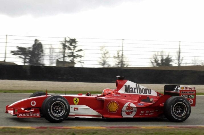 F2004: o carro de 2004 ficou marcado como o último do título de Michael Schumacher no time