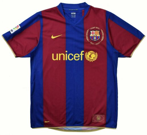 Camisa do Barcelona temporada 2007/2008