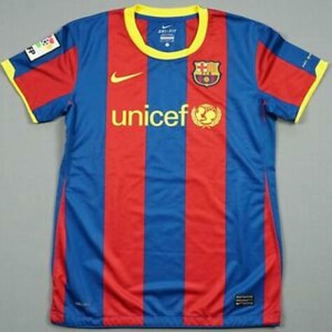 Camisa do Barcelona temporada 2010/2011