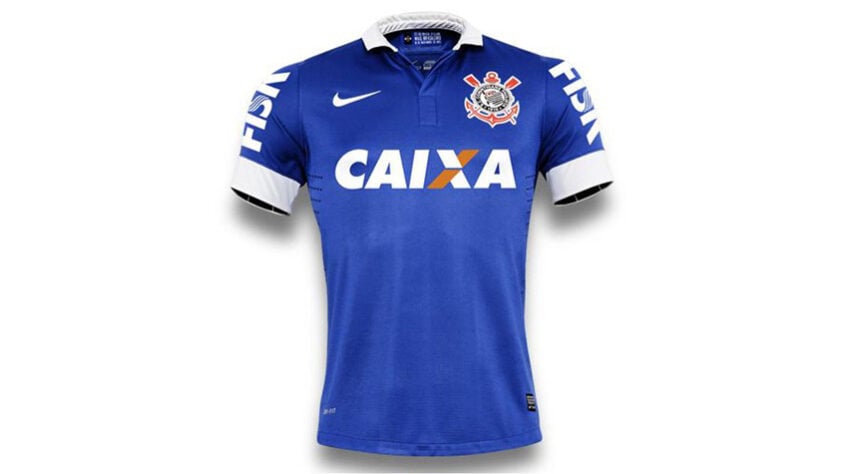 O azul ditou o tom da camisa 3 corintiana em 2013, em referência ao dia no qual o Corinthians representou a Seleção Brasileira em amistoso com o Arsenal em Londres, no ano de 1965.