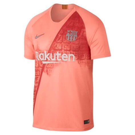 Camisa third Barcelona 2018/2019 - Com o salmão de volta, desta vez não teve título mundial.