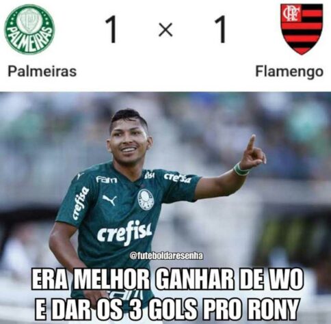 Brasileirão: os melhores memes de Palmeiras 1 x 1 Flamengo