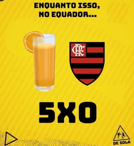 Suco Del Valle, Cincum e muito mais: Flamengo sofre com memes após derrota por 5 a 0 para o Independiente del Valle