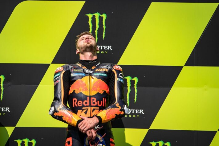Em sua terceira corrida na MotoGP, Brad Binder conseguiu a vitória - a primeira da KTM
