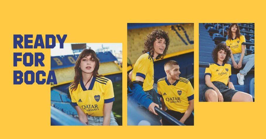 GALERIA: Veja imagens do novo uniforme 3 do Boca Juniors