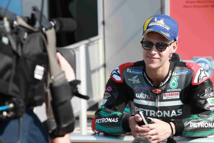 Fabio Quartararo completa os três primeiros do grid de largada