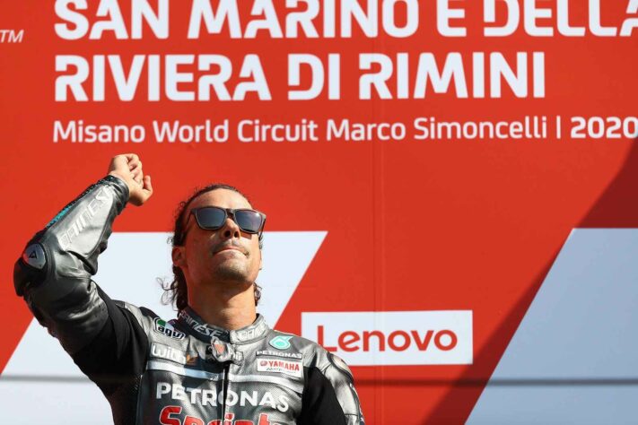 Franco Morbidelli venceu a corrida 1 em Misano, seu primeiro triunfo na classe rainha