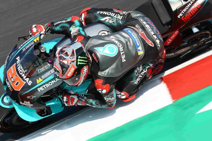 Quartararo ficou apenas 0s016 mais lento que o ponteiro