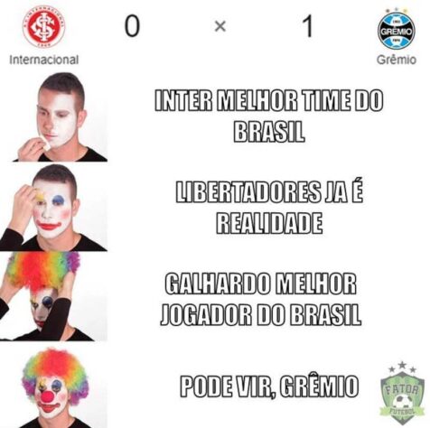 Libertadores: os melhores memes de Internacional 0 x 1 Grêmio