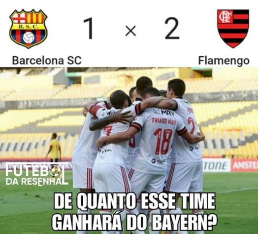 Libertadores: os memes de Barcelona de Guayaquil 1 x 2 Flamengo