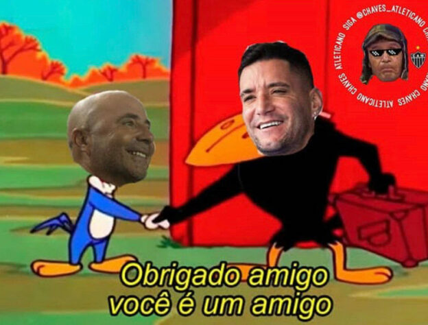 Negociação entre Atlético-MG e Thiago Neves rendeu memes nas redes sociais