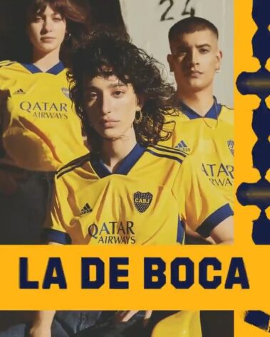 GALERIA: Veja imagens do novo uniforme 3 do Boca Juniors