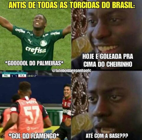 Classificação do Flamengo e revés do Palmeiras são temas de memes; veja -  Corneta FC - UOL