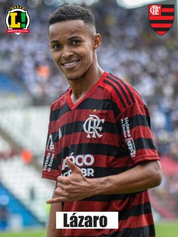 Lázaro - 5,5 - Entrou no segundo tempo e até se movimentou bem, mas não conseguiu construir boas jogadas pelo seu setor. 