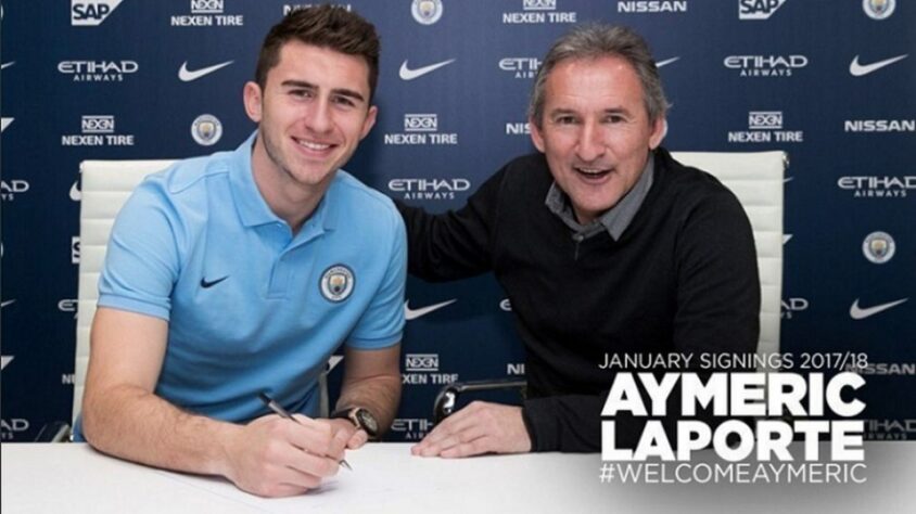 O zagueiro Aymeric Laporte, que destacou-se no Athletic Bilbao, foi mais uma investida do City. A transferência ocorreu no meio da temporada 2018/19, quando o City acabou conquistando a Premier League.