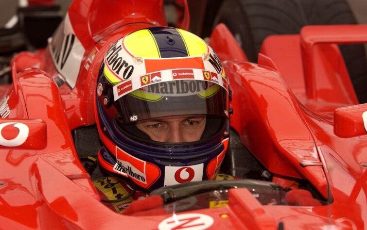 Luciano Burti foi piloto de testes da Ferrari entre 2000 e 2004