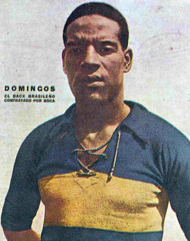 DOMINGO ANTÔNIO DA GUIA- Conhecido como "Divino Mestre", é muito identificado ao Bangu e Flamengo. Sempre jogou com muita classe e foi vencedor no Brasil, Argentina e Uruguai