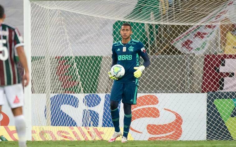 Gabriel Batista - Clube: Flamengo - Posição: goleiro - Idade: 23 anos - Jogos no Brasileirão 2021: 1