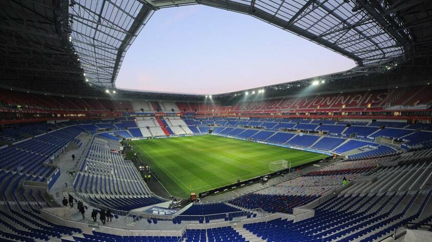 O Groupama Stadium é outro palco francês que tem naming rights.